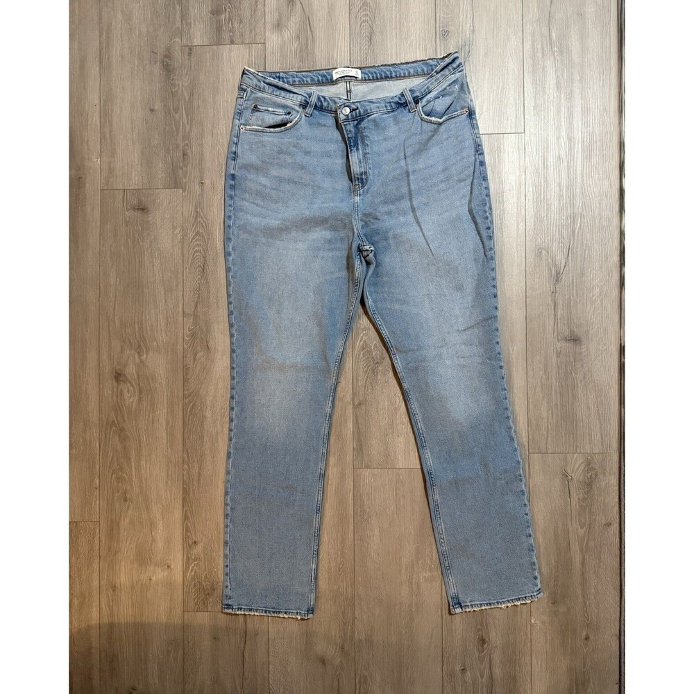Abercrombie & Fitch Women’s Jeans Size 34 (18) 90s Slim Straight Ultra High Rise